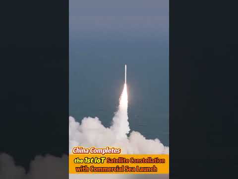China completes the #first IoT #satellite constellation with commercial sea launch #tech #network
