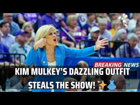 Kim Mulkey’s Stunning Outfit Steals the Show at March Madness! ✨🏀 । USA TODAY NEWS