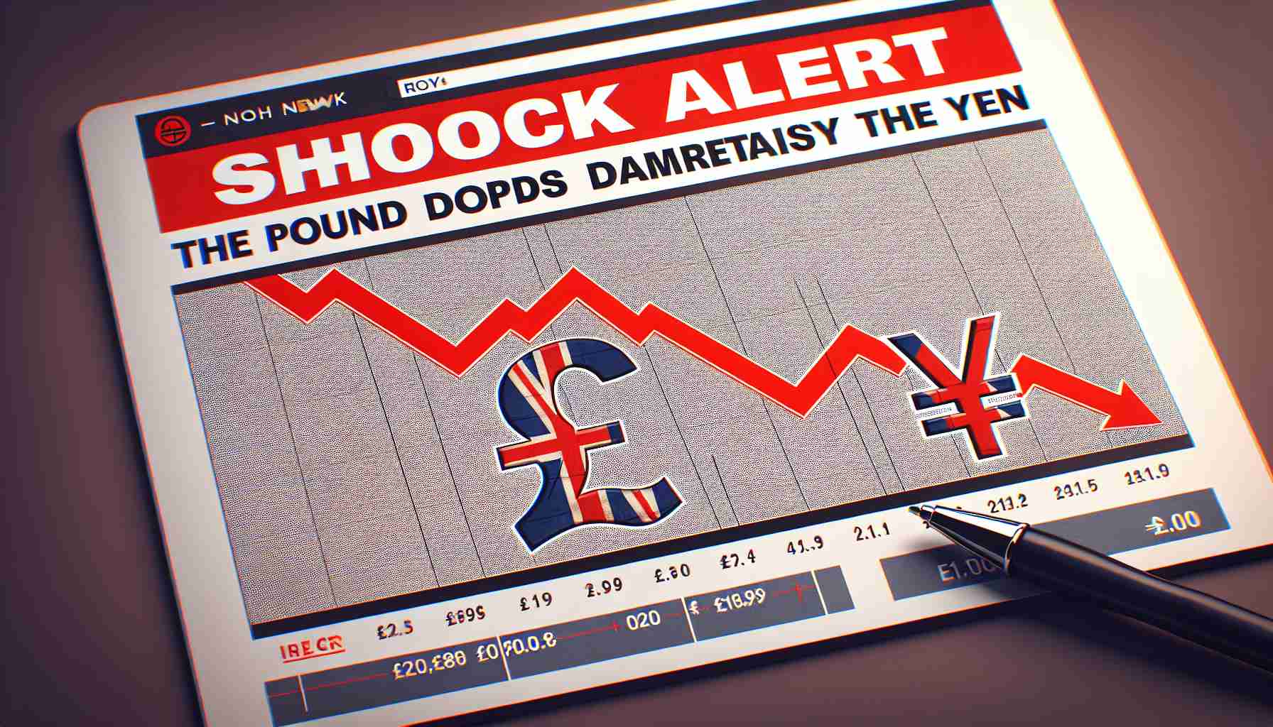 Shock Alert: The Pound Drops Dramatically Against the Yen!