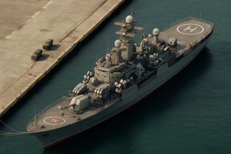 Otkrivena divovska ratna brod Sjeverne Koreje: Šokantne satelitske slike otkrivaju vojnu ekspanziju